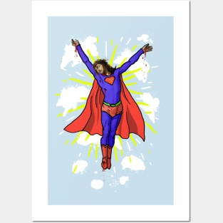 Jesus is Super! Posters and Art